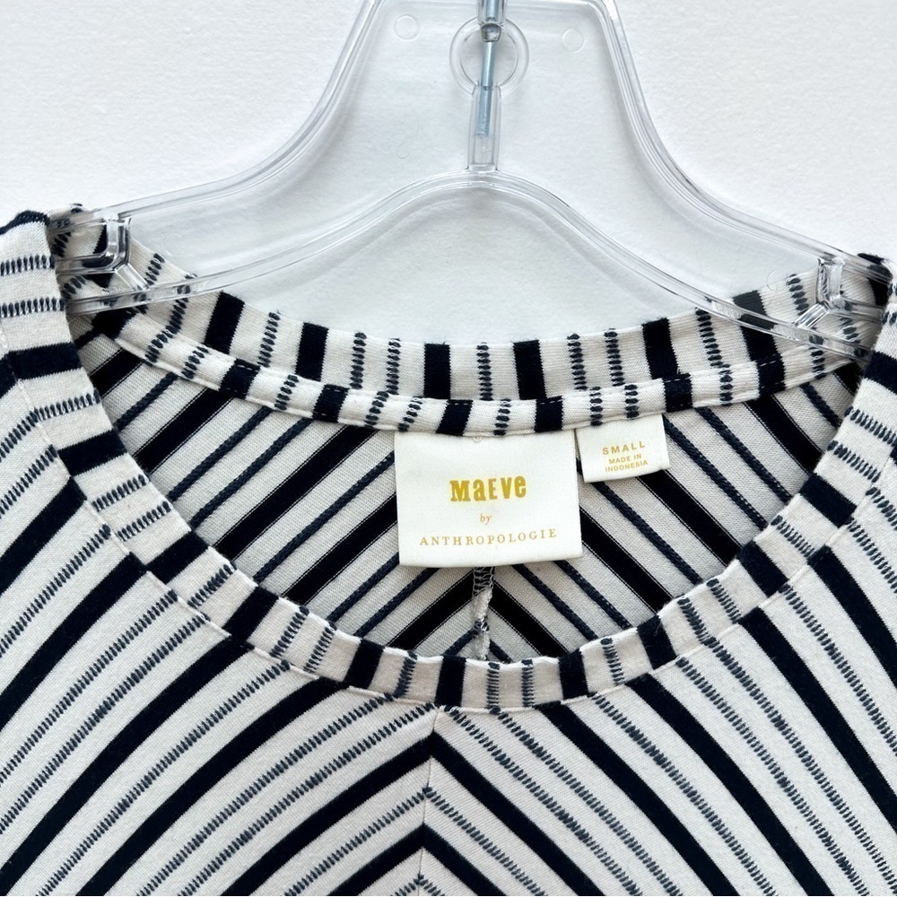 Anthropologie Striped Tunic Mini Dress - Picture 4 of 11